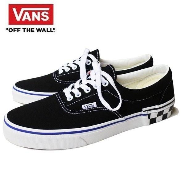 VANS バンズ ERA (CHECK BLOCK) BLACK バンズ エラ チェックブロック ...