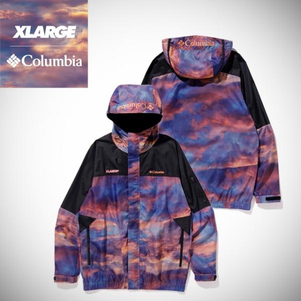 XLARGE×Columbia PAVLOF ROAD JACKET SUNSET エクストララージ 