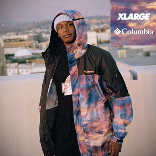 XLARGE × Colombia ナイロンジャケット-