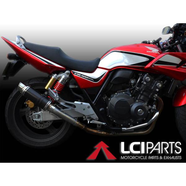 ホンダ CB400SF CB400SB NC42 2007-2022 LCIPARTS LCI ショートカーボン スリップオン マフラー  /【Buyee】