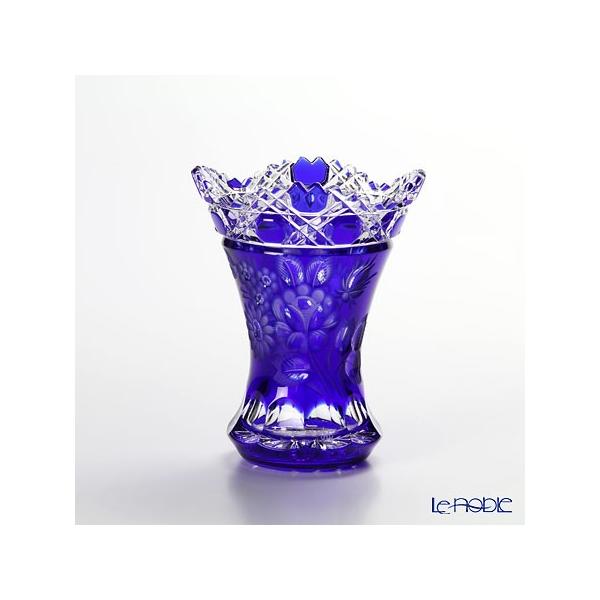 並行輸入品 マイセン マイセンクリスタル 花瓶(ブルー) 13cm MFO／1320