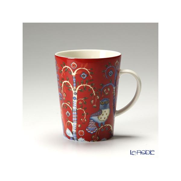 並行輸入品 イッタラ iittala タイカ ブルー＆レッド 2人用 マグ