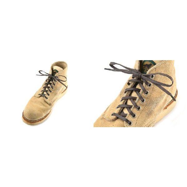 レッドウイング シューレース フラット・ワックスド・ブーツレース 靴