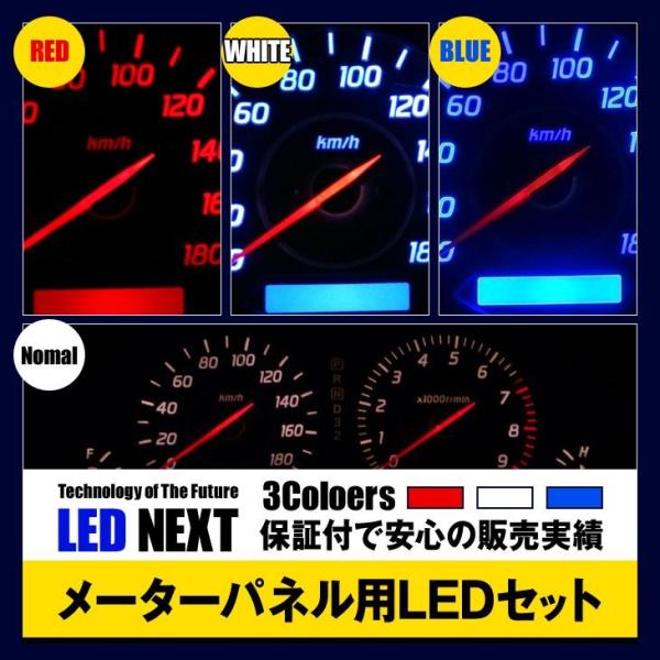 ランドクルーザープラド専用 メーターパネル用LEDセット 90/95 H8/5〜H11/5 保証付 /【Buyee】