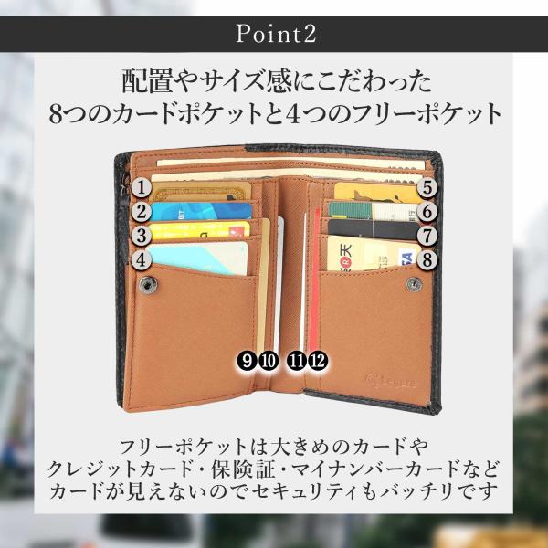 Legare レガーレ 財布 オレンジ コインケース 小銭入れ メンズ レディース ミニ財布 カーボンレザー 本革 ラウンドファスナー の商品詳細 JDirectItems Auction One Map by FROM JAPAN