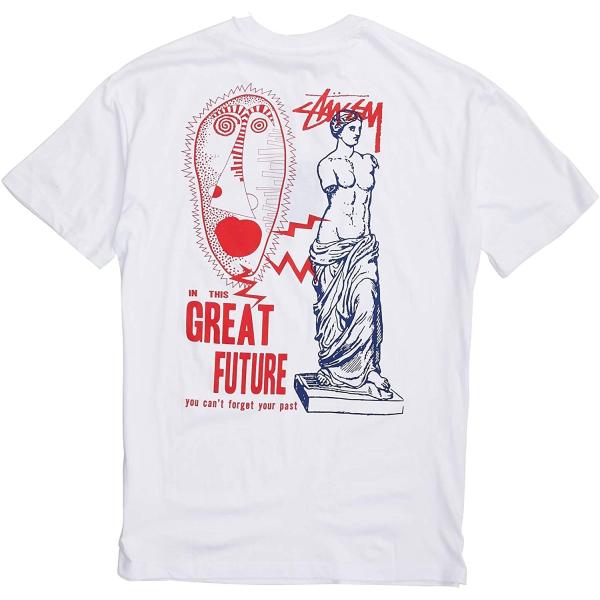 STUSSY GREAT FUTURE 白　Tシャツ　Mサイズ