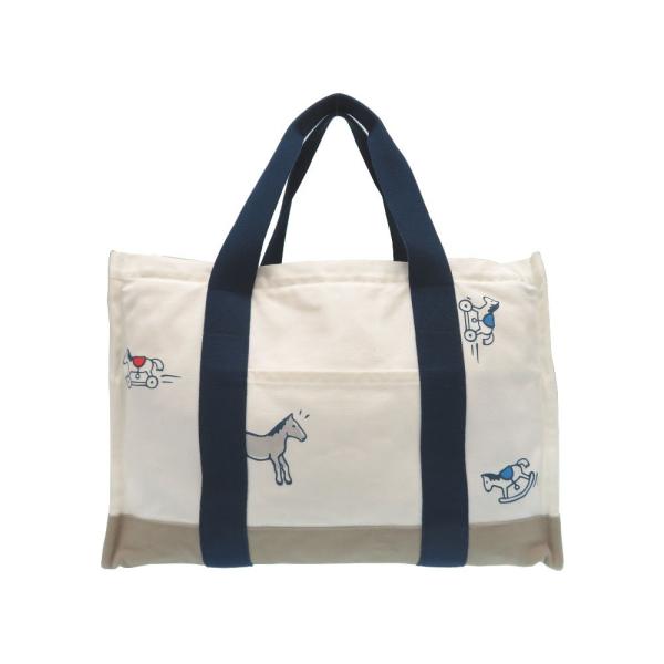HERMES (エルメス) マザーズバッグ アダダ ブルーマリン