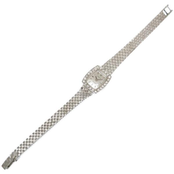 ロレックス プレシジョン K18WG/純正ダイヤベゼル 金無垢 手巻き