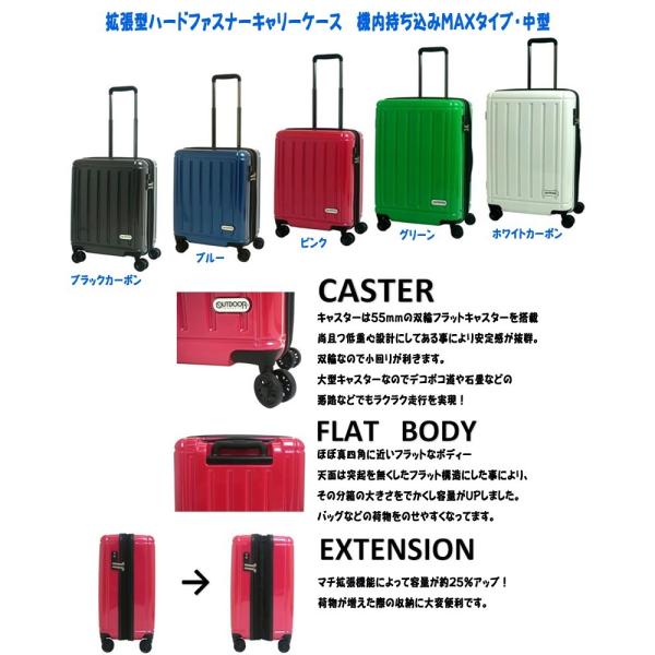 アウトドア プロダクツ OUTDOOR ハード キャリーケース OD