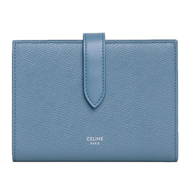 CELINEミディアム ストラップウォレット / グレインドカーフスキン