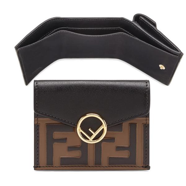 FENDI マイクロ 3つ折り財布 コンパクトウォレット 芳しく 
