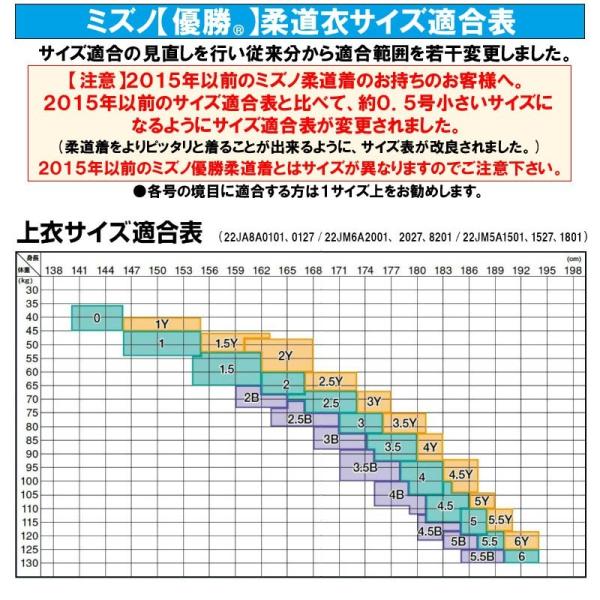 IJF・全柔連新規格対応】上(2文字)下(2文字)名前刺繍付きミズノ柔道着