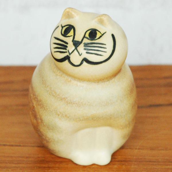 Lisa Larson(リサ ラーソン）MIA cat ミアキャット ネコ ブラウン ミニ