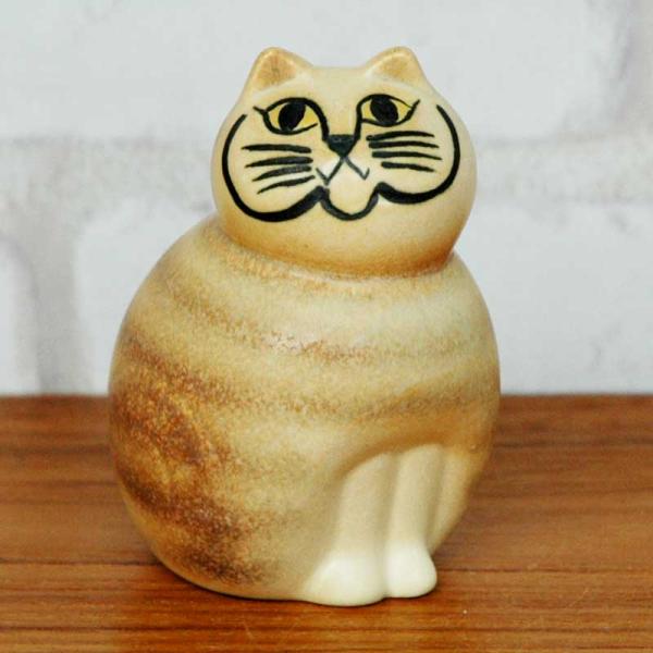 Lisa Larson(リサ ラーソン）MIA cat ミアキャット ネコ ブラウン ミニ
