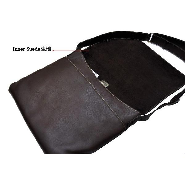 DELL'GA(デルガ)LEATHER SHOULDER LARGE BAG MADE IN ITALY /【Buyee