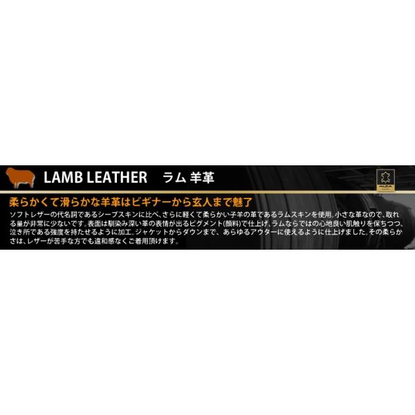 Liugoo Leathers 本革 B-3フライトジャケット ムートン