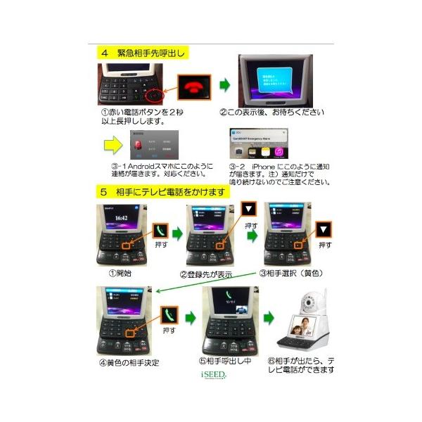 見守りテレビ電話 パルモ is-800 Parumo 株式会社iSEED アイシード