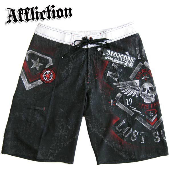 Affliction アフリクションメンズボードショーツ水着サーフ