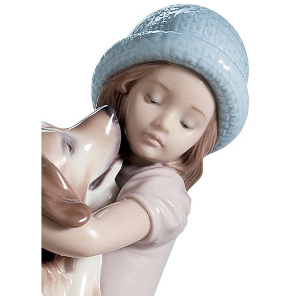 Lladro (リヤドロ) 犬 いぬ イヌ 動物 少女 子供 「待ってたよ Lladro (リヤドロ) 犬 いぬ イヌ 動物 少女 子供 「待ってたよ