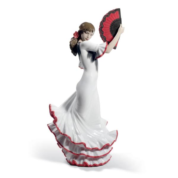 Lladro （リヤドロ） フラメンコダンス伝統文化女性「スペインの情熱