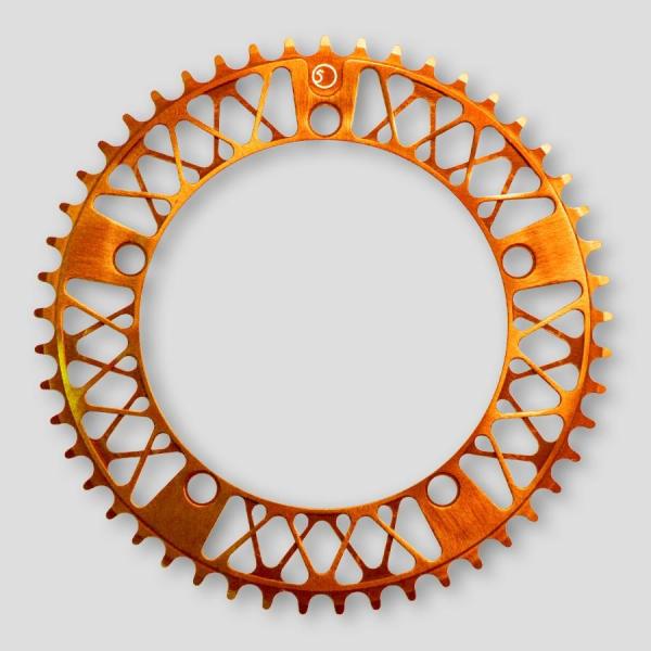 FACTORYFIVE F5 Lattice チェーンリング47T Factory 5 Lattice Chainring - The Fixed Gear Shop