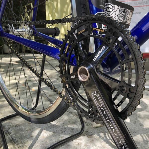 SRAM OMNIUM×ALTER MADMAX カスタムクランクセット スラム オムニウム ピストバイク チェーンリング /【Buyee】