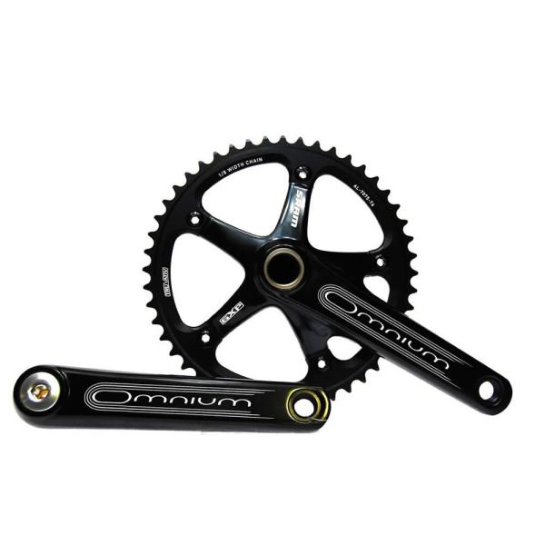 スラム オムニウム クランクセット SRAM OMNIUM GXP CrankSet ピストバイク チェーンリング 中空クランク 165mm 48T  | /【Buyee】