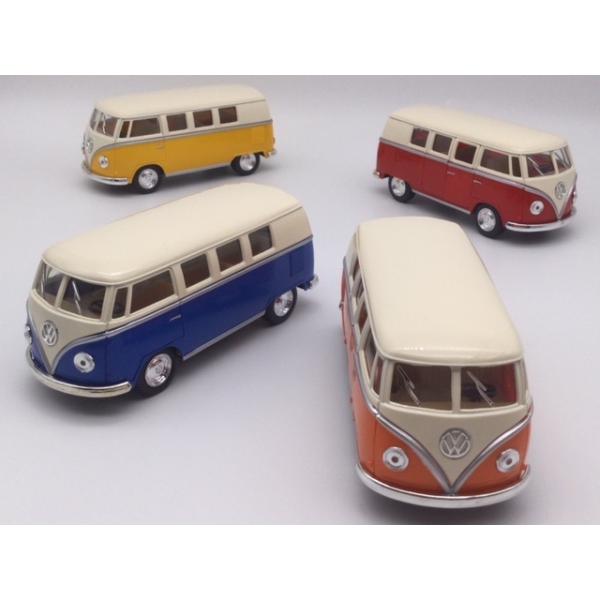 ミニカー　VW　フォルクスワーゲン　タイプⅡ　マイクロバス　1962 1台売り 1/32 ワーゲンバス アイボリートップ TYPE2 コンビ