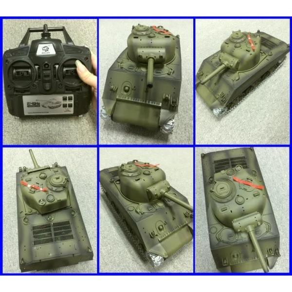 ヘンロン(HENG LONG) ラジコン2.4G戦車 1/16サイズ アメリカ戦車 ...