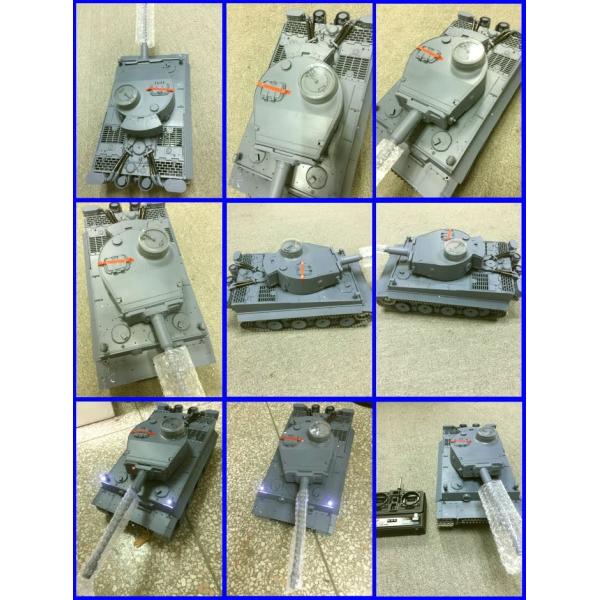 ヘンロン(HENG LONG) ラジコン2.4G戦車 1/16サイズ ドイツ重戦車 初期