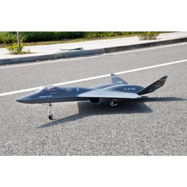 送料無料 ラジコン飛行機 YF-23 ブラックウィドウII 2.4GHz 12CH仕様
