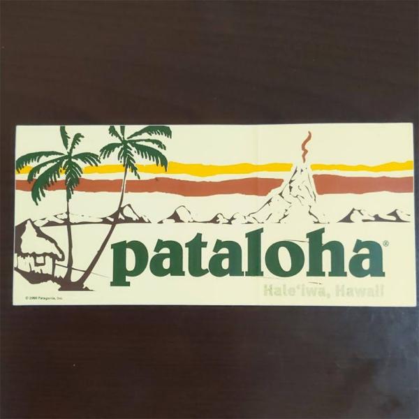 pa-83】patagonia sticker パタゴニアステッカーpataloha haleiwa