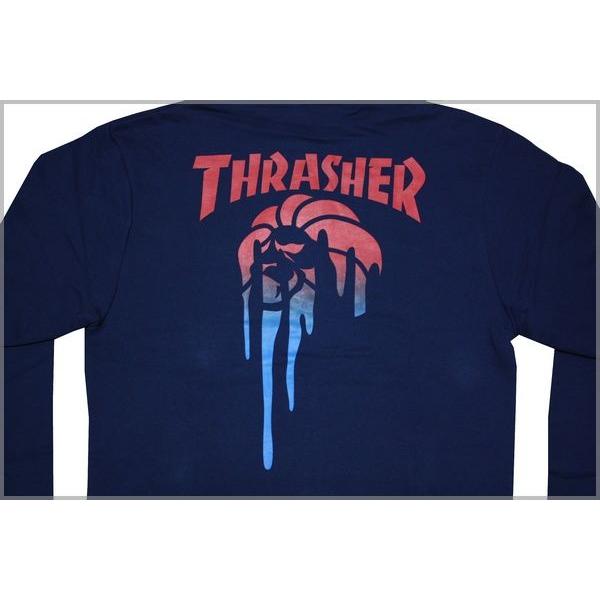 NESTA x THRASHER パーカー SPS1429 コラボ NVY ネイビー ネスタ