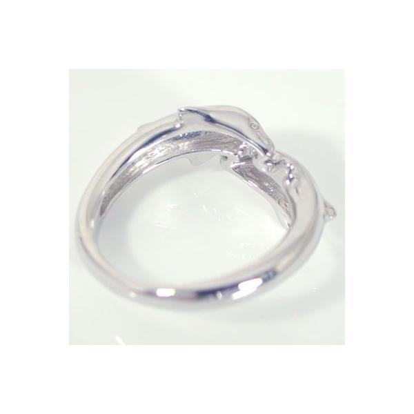 ハワイアンジュエリー シルバー ドルフィンリング SV925 イルカ 指輪