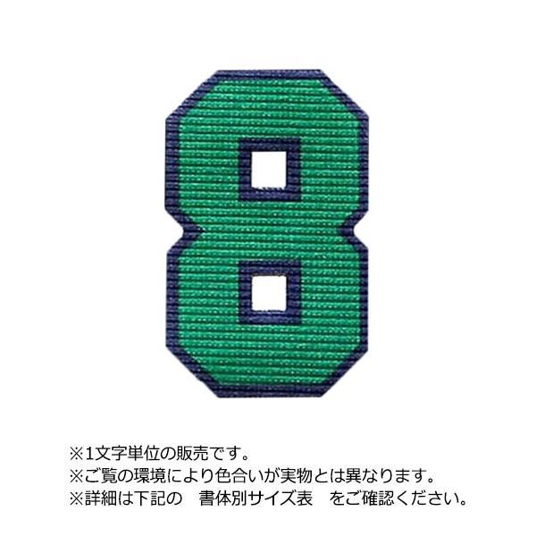 アイロンワッペン カラフル二重枠(数字15cm) /【Buyee】 Buyee