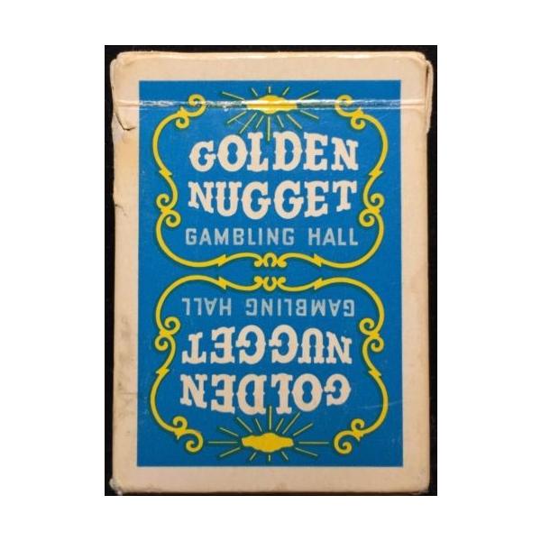 Golden Nugget Playing Cards（ゴールデンナゲットカード） 青中古