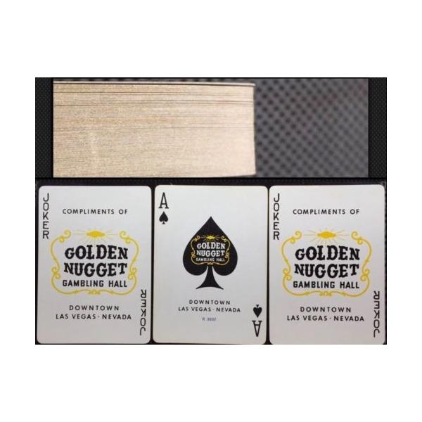 Golden Nugget Playing Cards（ゴールデンナゲットカード） 青 中古