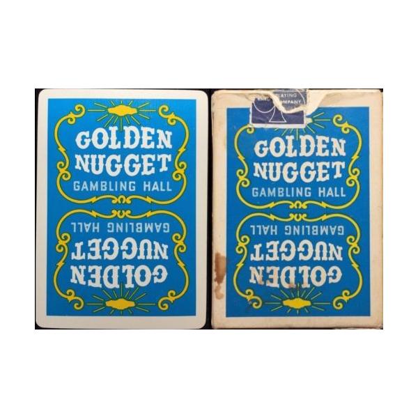Golden Nugget Playing Cards（ゴールデンナゲットカード） 青 中古