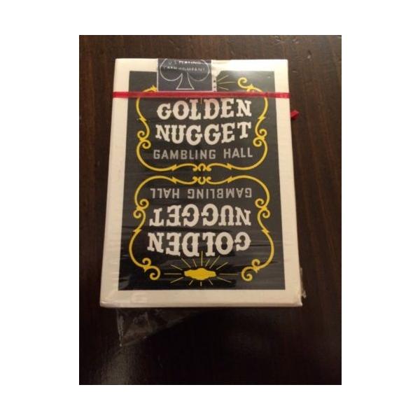 ゴールデンナゲットカード 黒裏デック 新品未開封 Golden Nugget Playing Cards black /【Buyee】