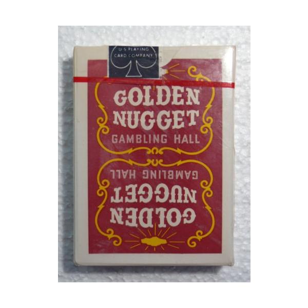 ゴールデンナゲットカード 赤裏デック 新品未開封 Golden Nugget