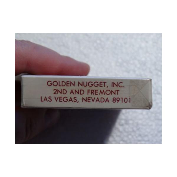 ゴールデンナゲットカード 赤裏デック 新品未開封 Golden Nugget