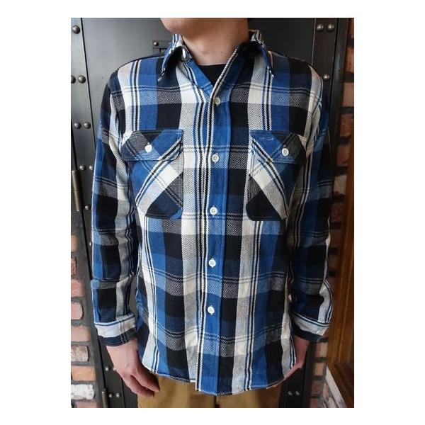 ウエアハウス WAREHOUSE Lot 3104 ネルシャツ FLANNEL SHIRTS B柄