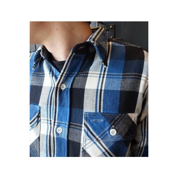 ウエアハウス WAREHOUSE Lot 3104 ネルシャツ FLANNEL SHIRTS B柄