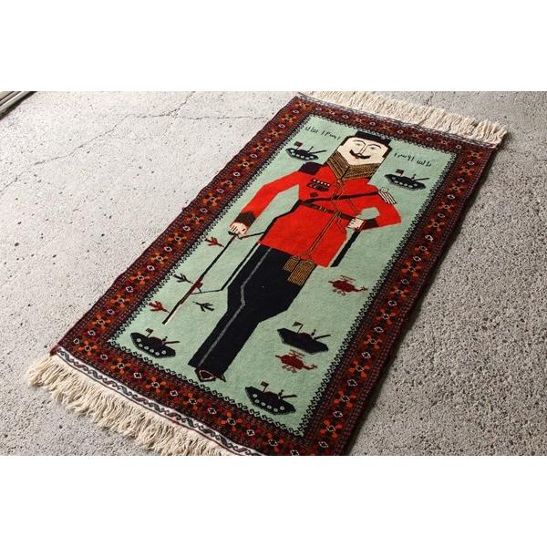 War Rug ウォーラグ 大佐柄 152×90cm アフガニスタン産 バルーチ族作 ラグ 絨毯 じゅうたん カーペット 新品 未使用 アフガン  FBRM1960 /【Buyee】