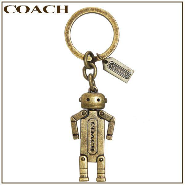 Coachアンティーク調ロボットキーリングキーホルダー 財布・小物