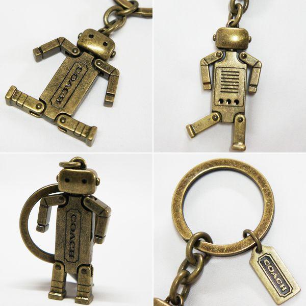 COACH MEN'S/コーチ メンズ ロボット モチーフ キーリング