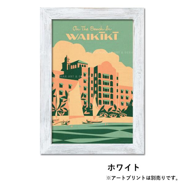 NICK KUCHAR ニックカーチャー プリントアート 額付ポスター ハワイ