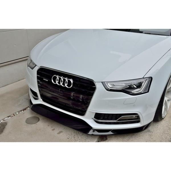 アウディS5用（b9）カーボンリップスポイラー　balance it製 Panorama Craft - ブログ - AUDI S5 B9 Balance it カーボンリップ