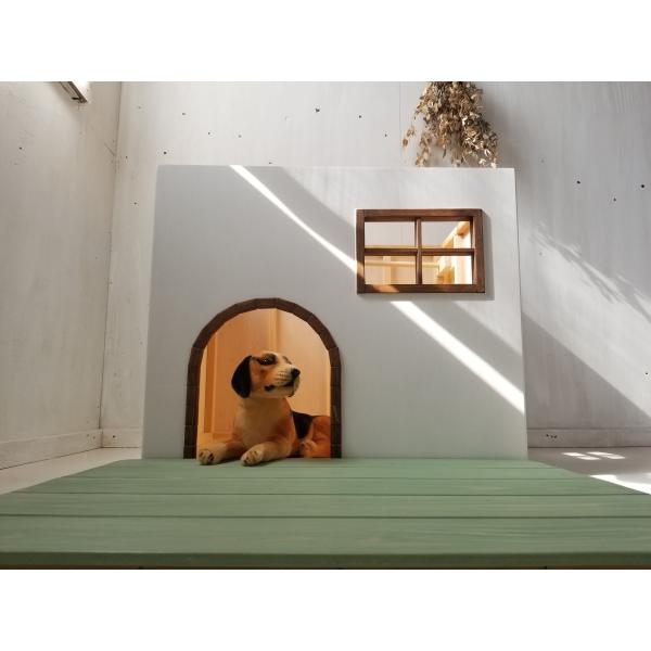 犬小屋 室内 猫ハウス ドッグハウス 木製 人気 可愛い お洒落 自然塗料