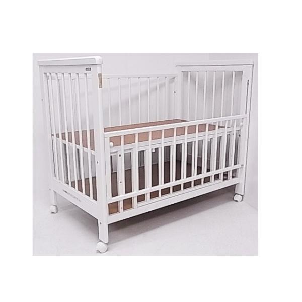 ベビーベッド 中古 ホワイトベビーベッド ヤトミ ベビーベッド